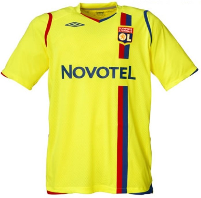 Camisa II Lyon 2008 2009 Retro Umbro